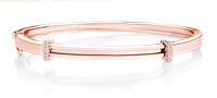Bracciale Marcello Pane Donna Letters in Argento Zirconia BRYL 001-R - BRYL 001-R